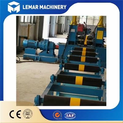 एच बीम स्टील निकला हुआ किनारा सीधा मशीन